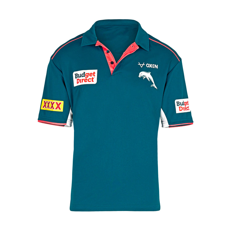 Dolphins 2027 Womens Teal Polo