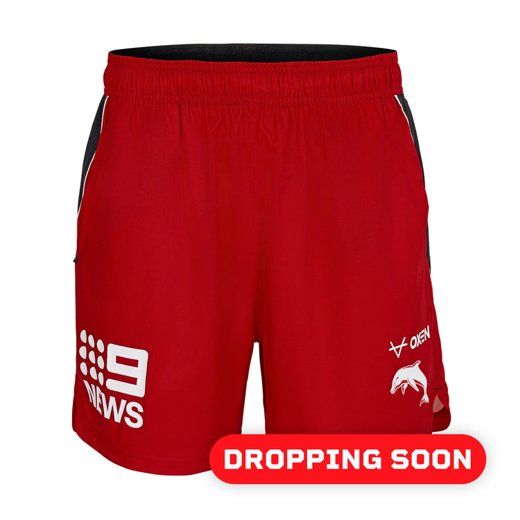 Dolphins 2027 Youth Red Training Shorts