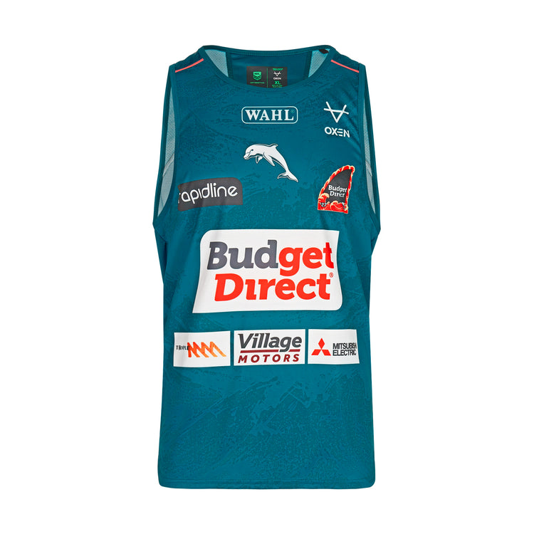 Dolphins 2027 Youth Teal Training Singlet